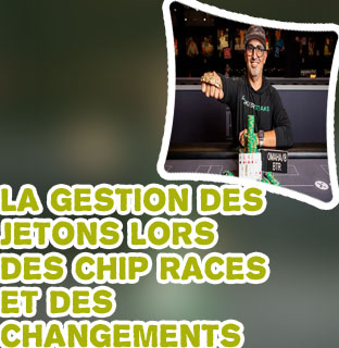 Nouvelles du d&eacute;compte des jetons du wsop main event 2024